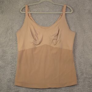 Honeylove Nude Shapewear Tank Size 3X Stretch Cupless